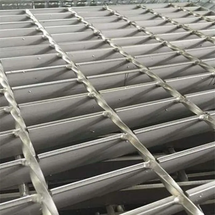 Where can steel grating be used?