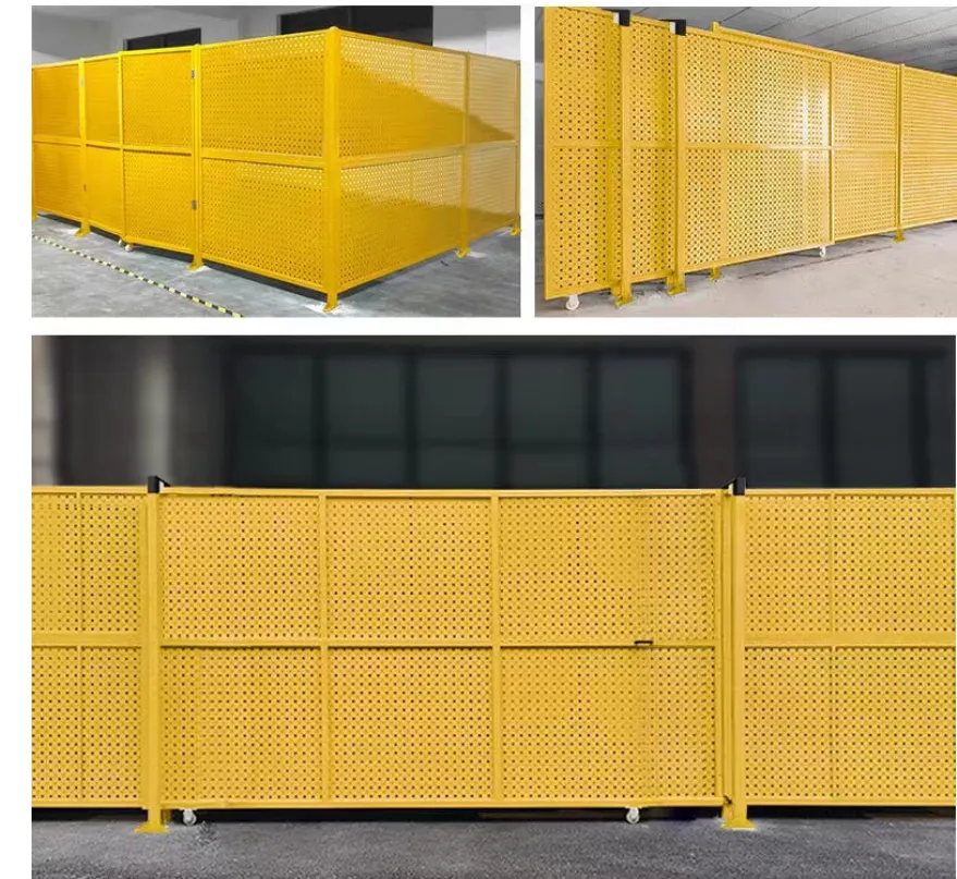 High Quality Perforated Isolation Fence Mesh Panel