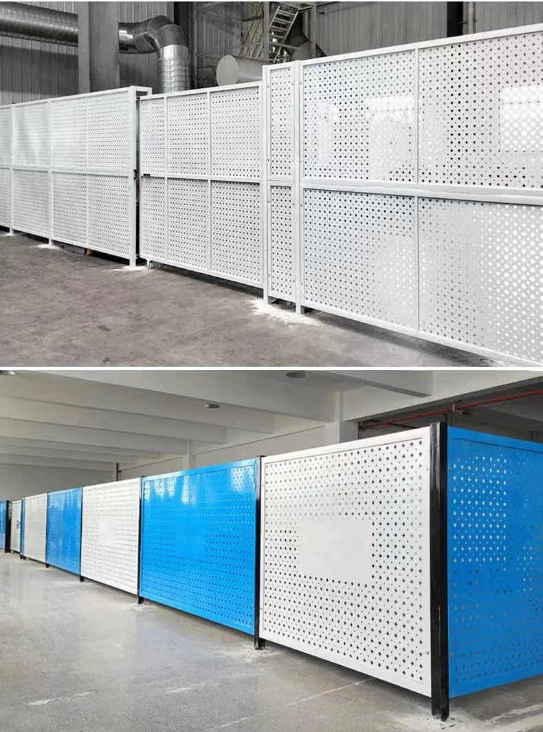 High Quality Perforated Isolation Fence Mesh Panel