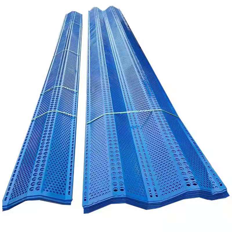 Customizable blue windbreak fence windbreak barrier for coal mine