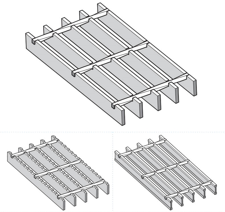 Outdoor Rectangular Sewer Cover Grates Garage Channel Trench Drainage Cover