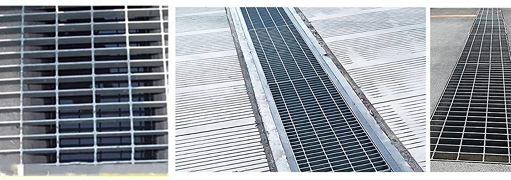 Custom Galvanized Wire Steel Grate Steps for Workshop