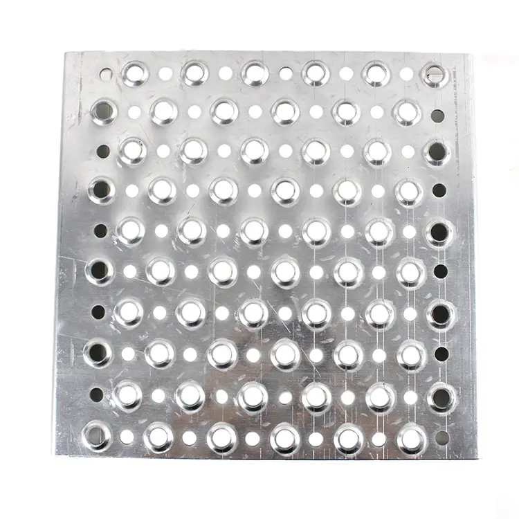 Perforated metal with Round Hole Anti Skid Plate for Flooring Walkway