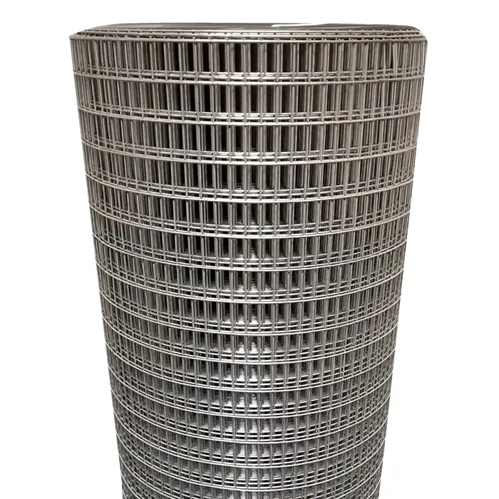Hot Dipped Galvanized Fencing Iron Netting 10 gauge Welded Wire Mesh rolls for Animal Pet Cages