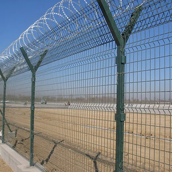Production requirements and functions of airport guardrail net
