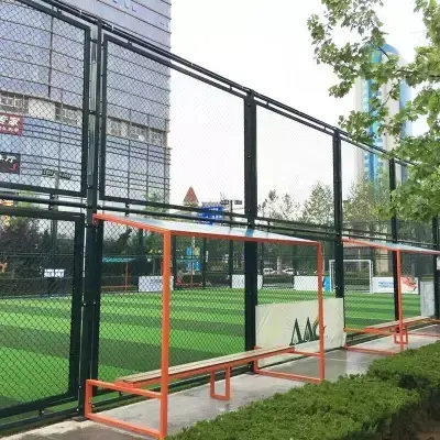Customized Outdoor Metal Fence Chain Link Fence