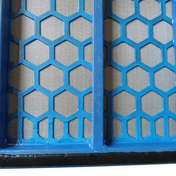 High temperature resistant stainless steel composite mesh oil vibrating screen