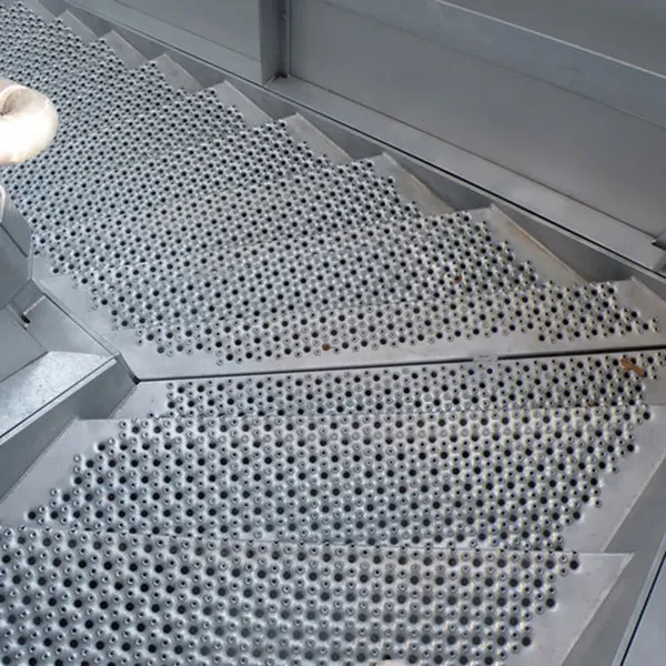 Safety Grating Aluminum Anti Skid Perforated Plate