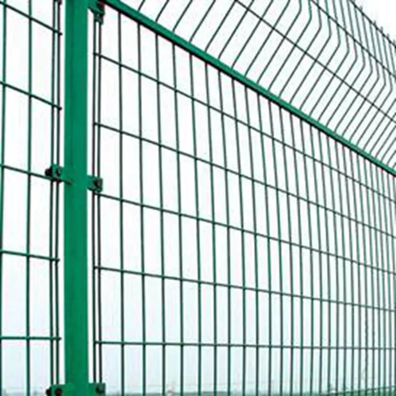 Decorative protective net triangular bending guardrail net