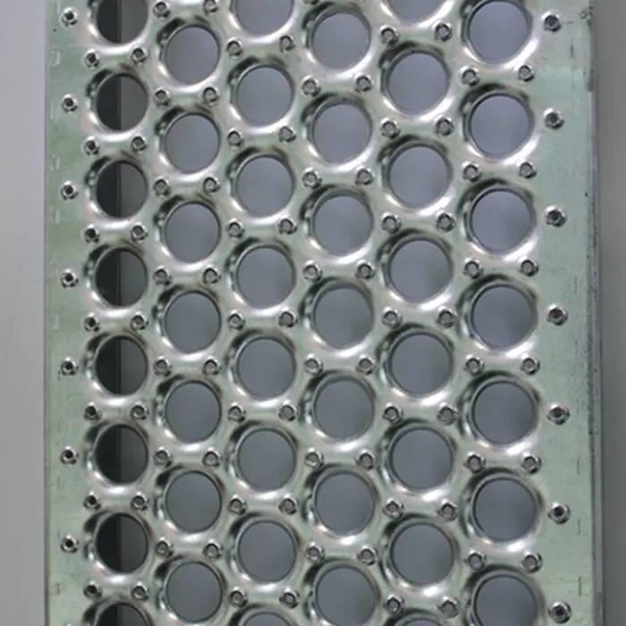 High Quality Non Slip Safety Grating Sheet Stainless steel Anti Skid