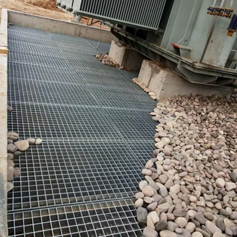 Manufacturing process of steel grating