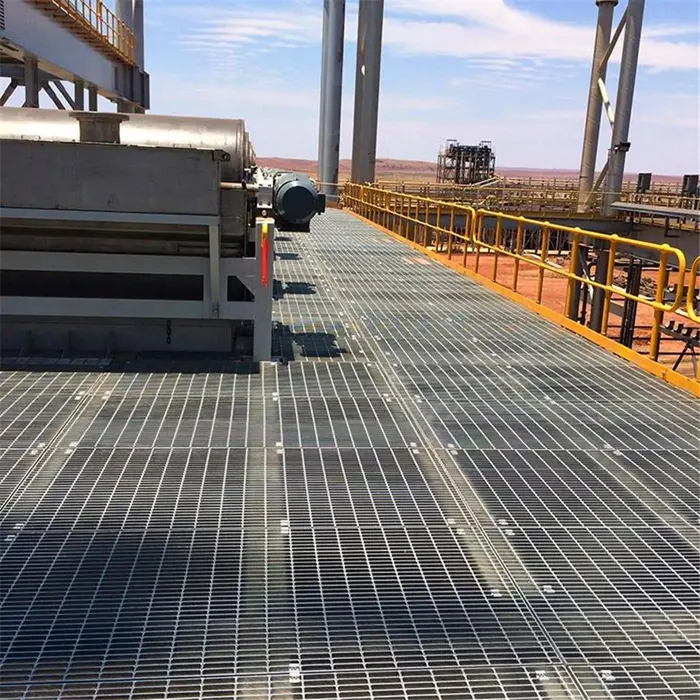 Welded Walkway Galvanized Standard Size ss Floor Steel Grating Grill Grates