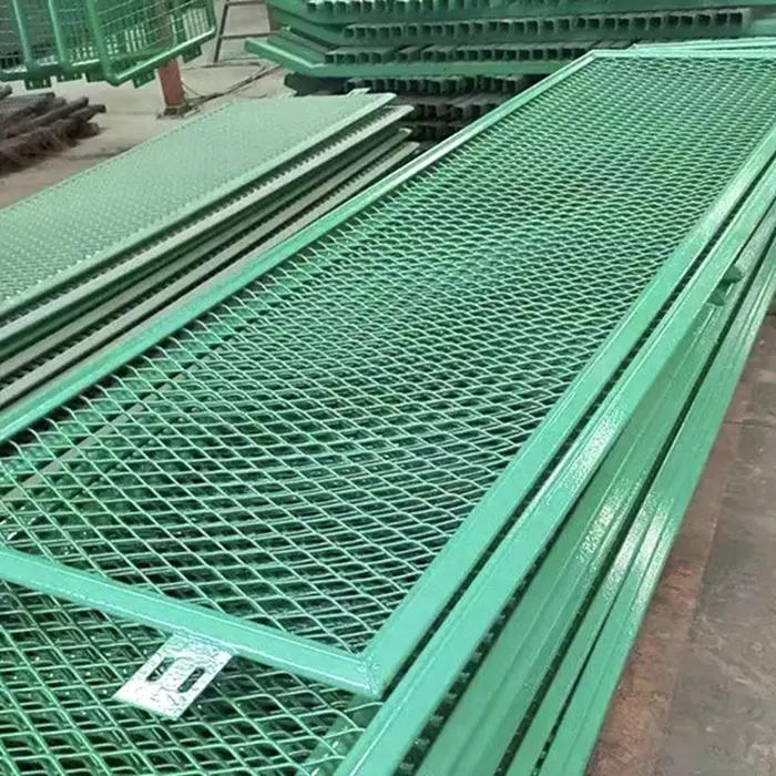 Highway Anti-glare Mesh Perforated Diamond Heavy Expanded Metal Mesh