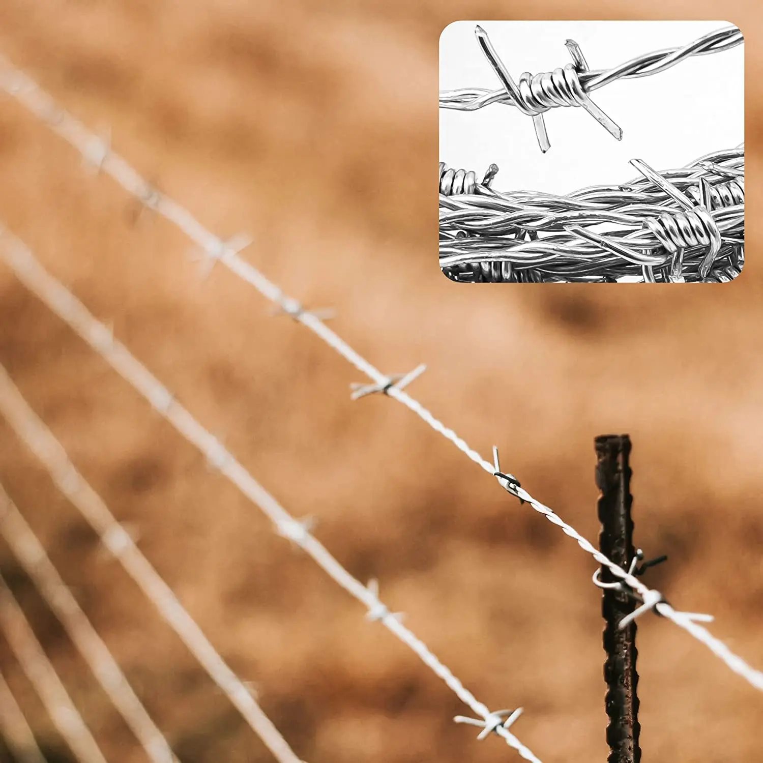 Galvanized Premium Security Fencing Barbed Wire for Agricultural and Industrial Use