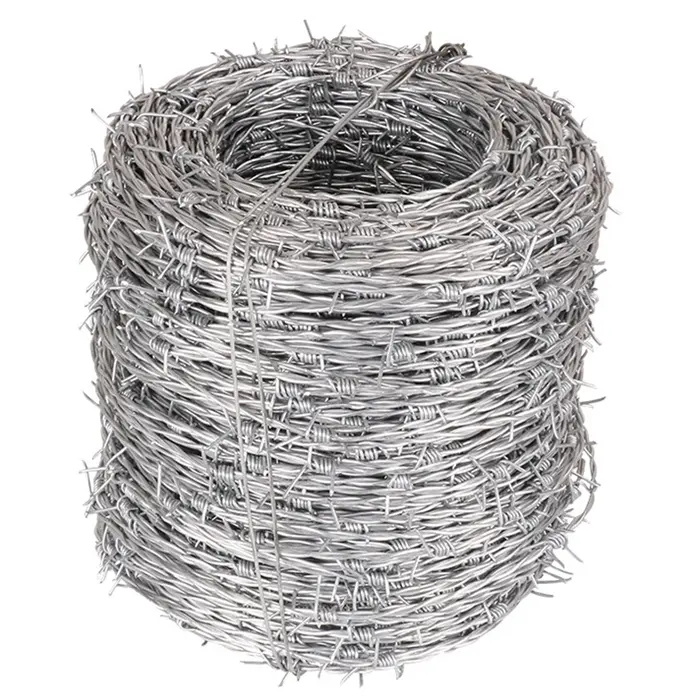 Cheap Export Hot Dipped Galvanized Double Twist Barbed Wire for Farm Protection Fence
