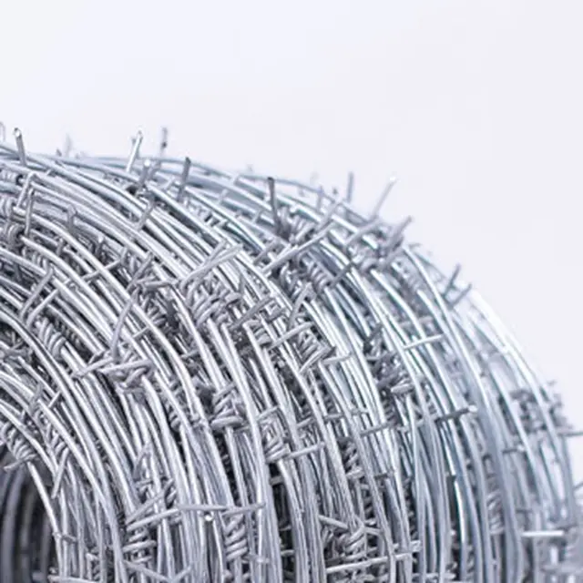 Airport anti-climbing isolation net hot dip galvanized barbed wire