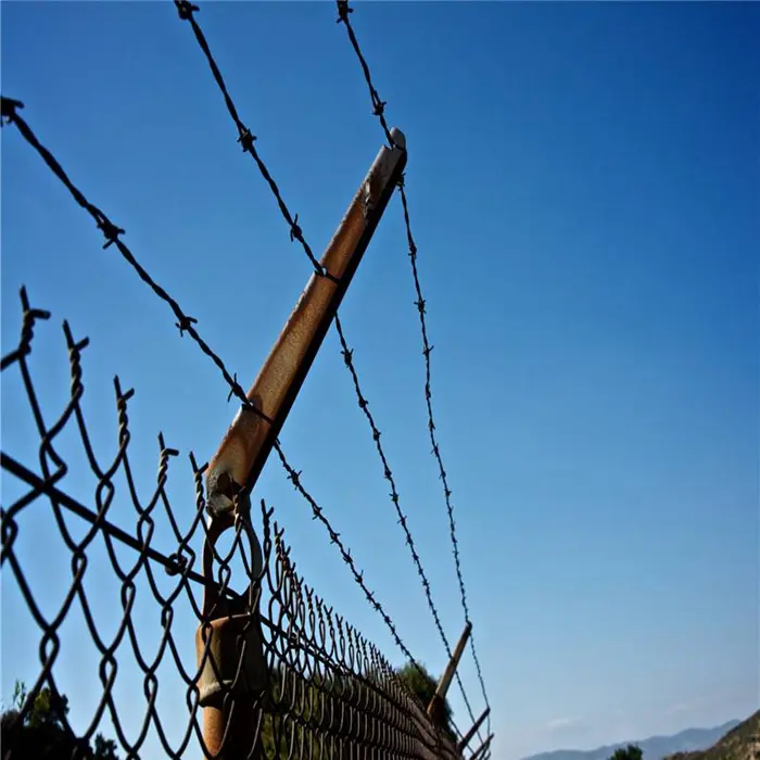 Anti-climbing and anti-theft barbed wire for home living areas
