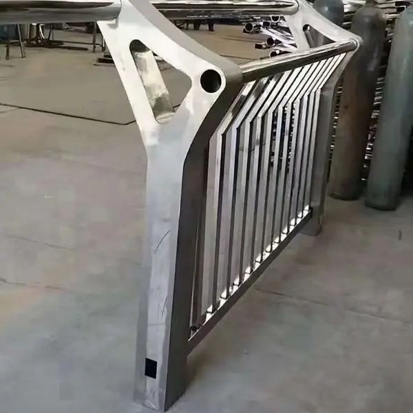 Durable metal bridge guardrail traffic guardrail river landscape guardrail