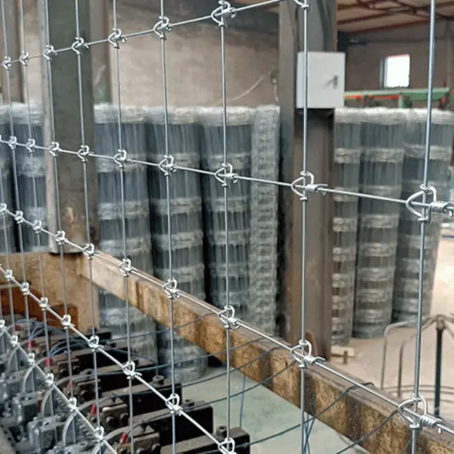 Hot Dipped Galvanized Cattle Wire Mesh Farm Fence