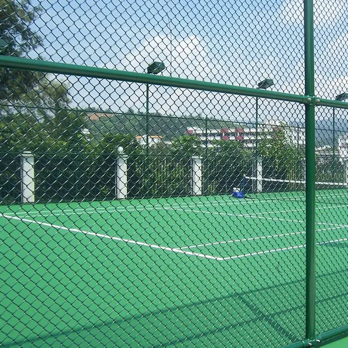 Park School Isolation Protective Net Galvanized Wire Chain Link Fence