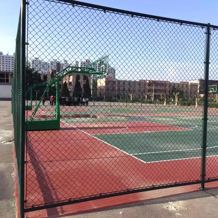 hot dipped galvanized steel 4ft 6ft 8ft 10 feet 12 gauge tall diamond wire mesh chain link fence