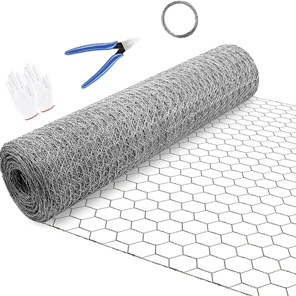 Galvanized Hexagonal Iron Wire Netting Chicken Wire Mesh Fence