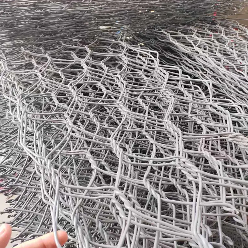 High corrosion resistance, high strength, wear resistant hexagonal mesh gabion box gabion pad