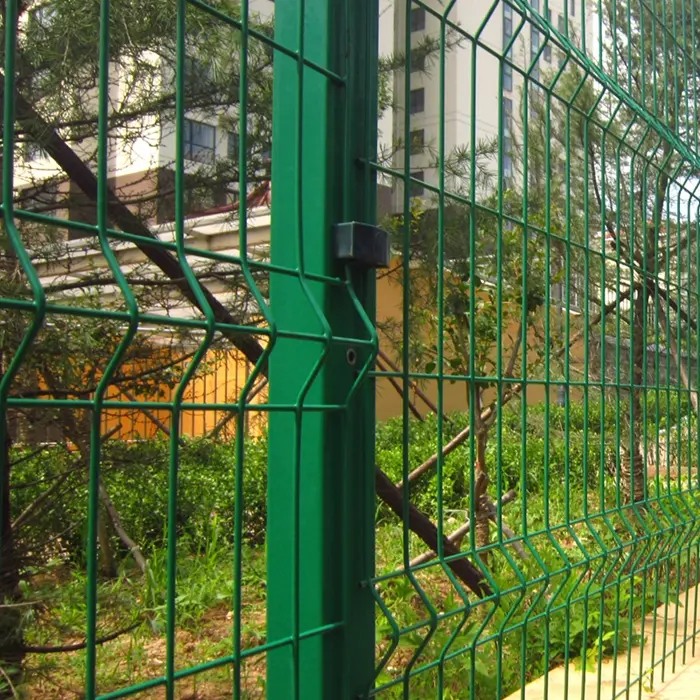3d fence panel galvanized pvc coated welded wire mesh fence panels