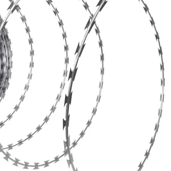 The razor wire should pay attention to these?