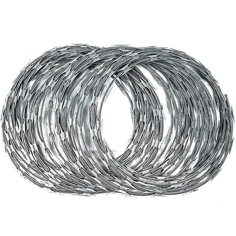 Security Barrier Stainless Steel BTO-22 Razor Wire Fence