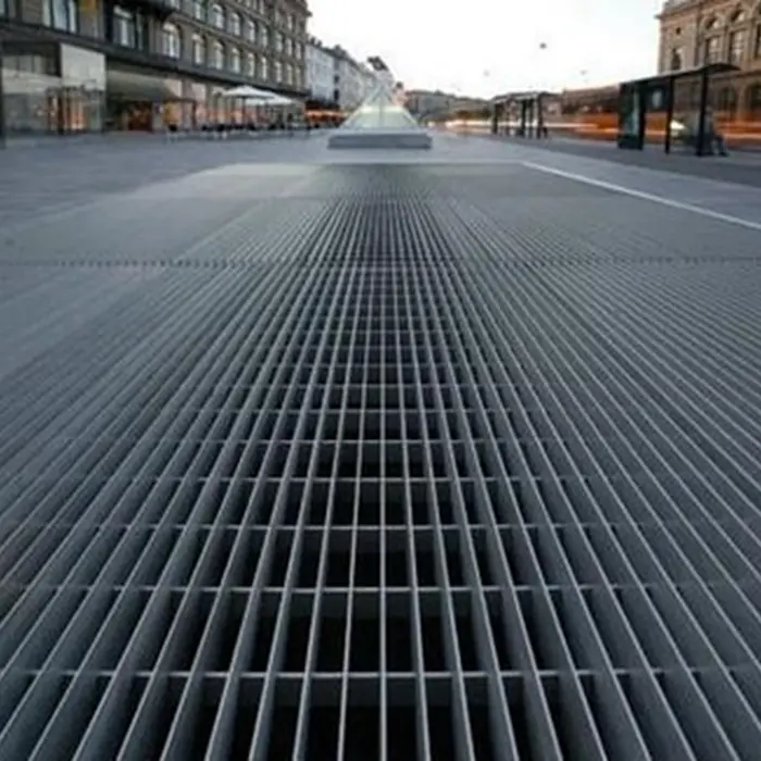 Low price hot dip galvanized anti-rust mild steel grating