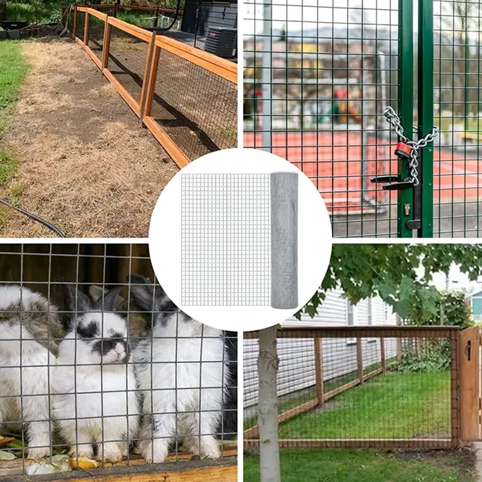 Factory Price Animal Cage Iron Hot Dip Galvanized Welded Wire Mesh