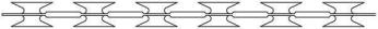 Galvanized Razor Wire Barbed Wire Coils Security Wire Fence