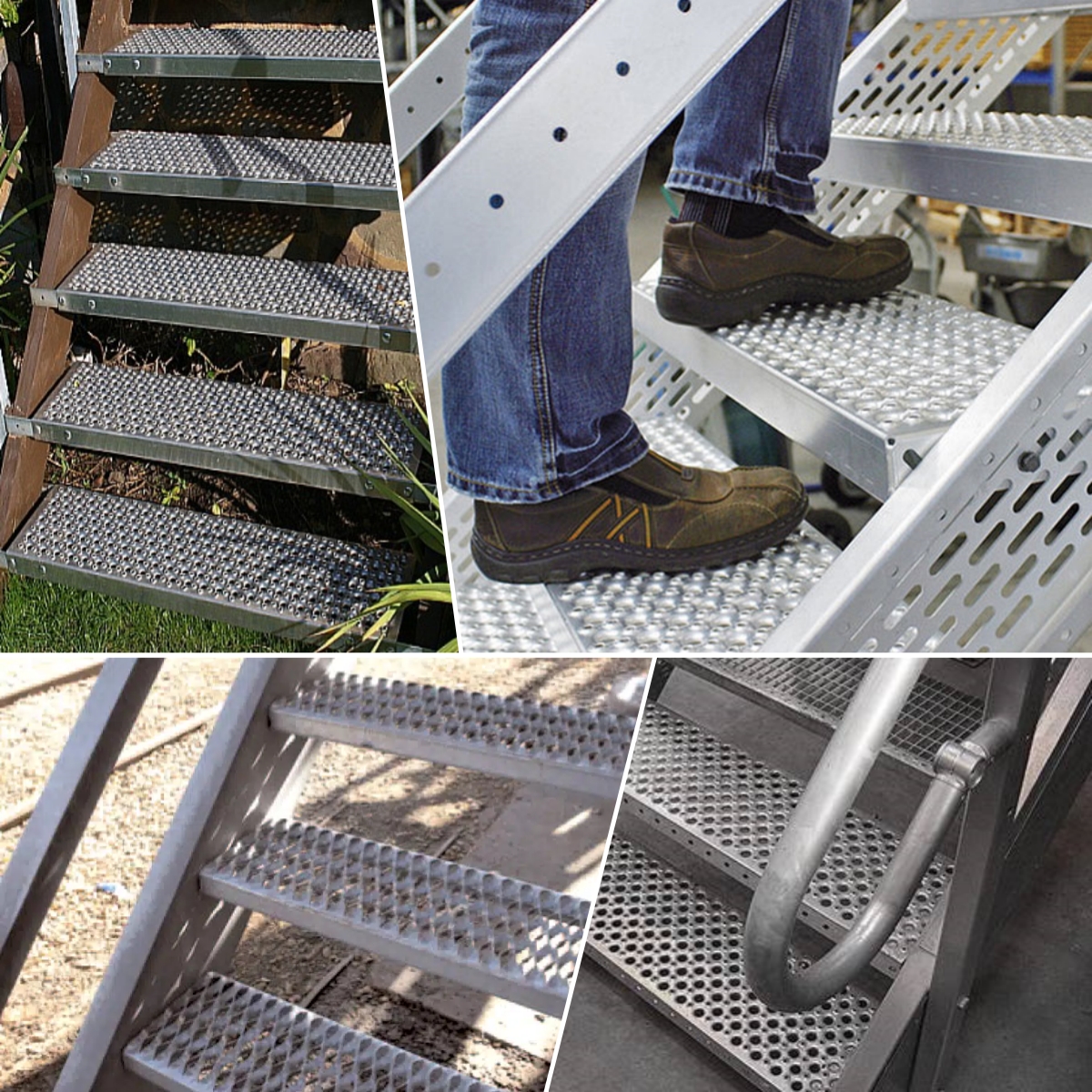 Strong carrying capacity serrated surface metal non-slip pit channel grille