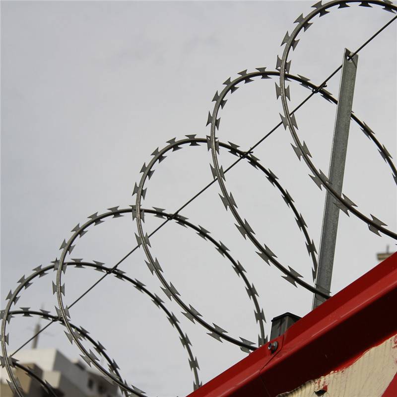 Razor wire originally divided into so many kinds?