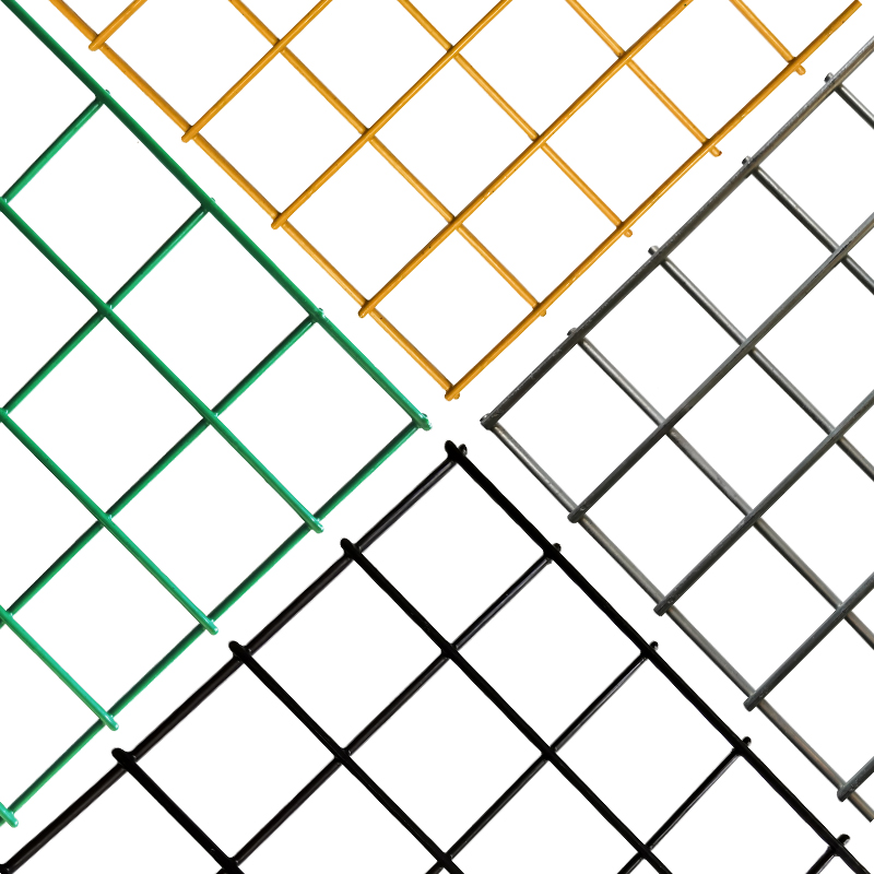 Isolation fence plastic dipping welded wire mesh