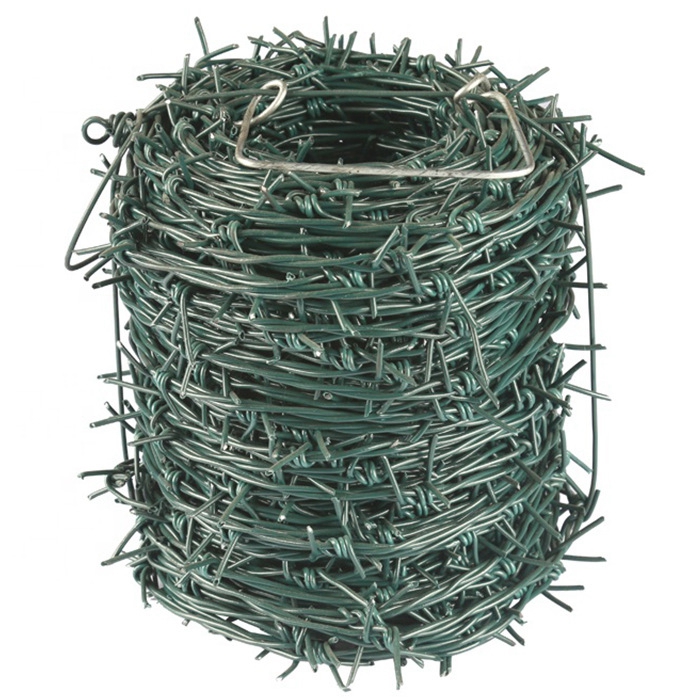 Hot Dip Galvanized iron barbed wire Mesh for Farm Prevent Climbing Fence