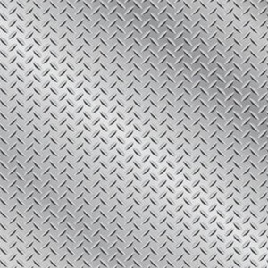 Anti-skid diamond steel plate patterned board for stair treads