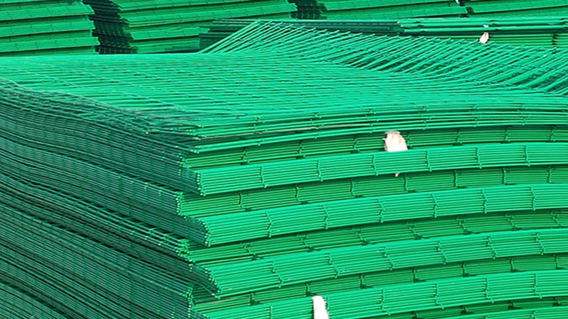 pvc coated welded wire mesh 3d wire mesh fence panels