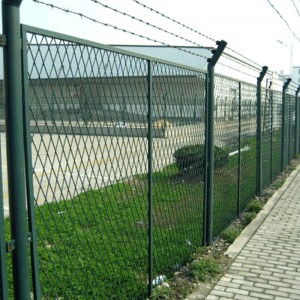Frame Material Fencing Wire Expanded Metal Mesh Fence Anti-Throwing Fencing Anti Glare Fence