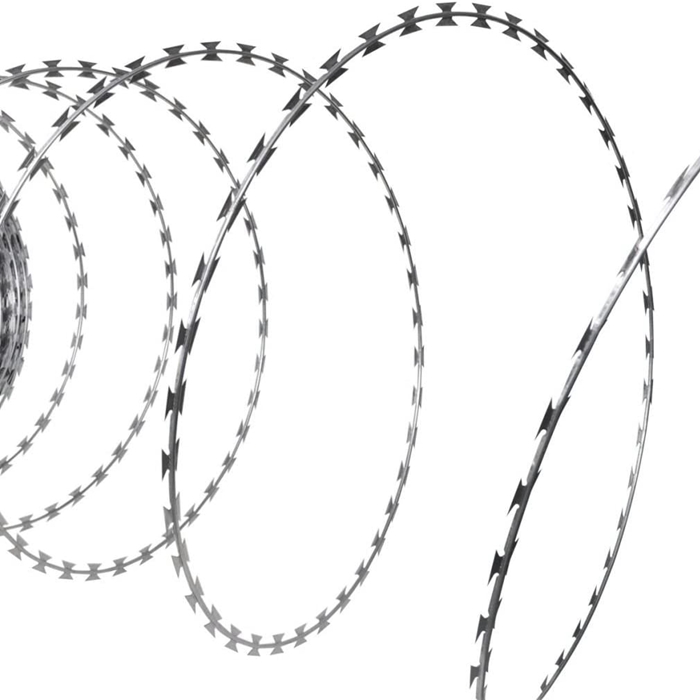 Galvanized Razor Wire Razor Barbed Wire fence