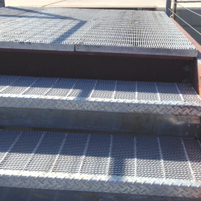 Anti-slip explosion-proof and rust-proof steel grating